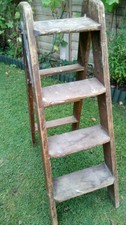 DREW CLARK & CO WOOLWORTH STORE LADDER. 