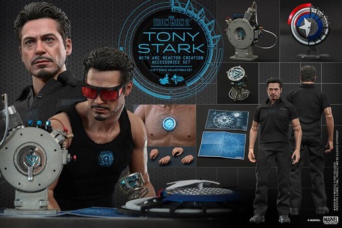 Hot toys mms273 iron man - iron,