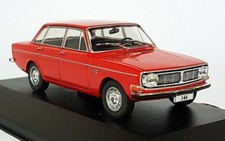 Atlas 1/43 - Volvo 144 Bright Red Diecast Model Car