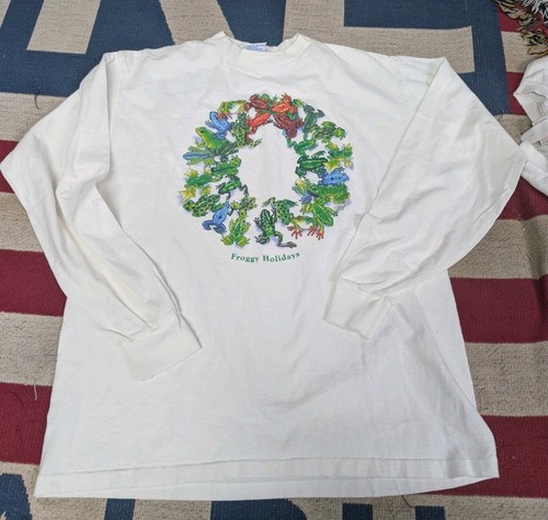 Vintage 90s froggy holidays - 90s,