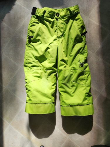 Spyder ski pants lime - ski,
