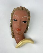 Vintage Art Deco Lady Head