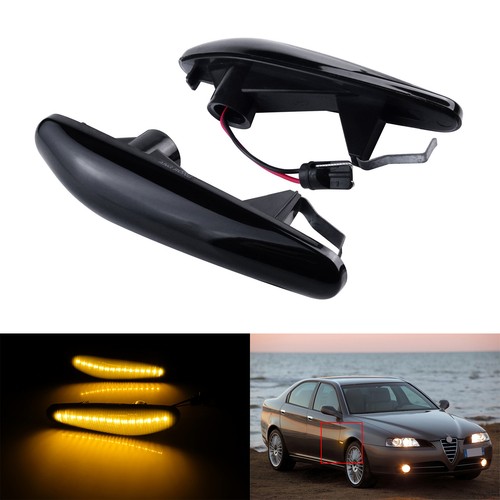 Black smoked lens - smoked, led