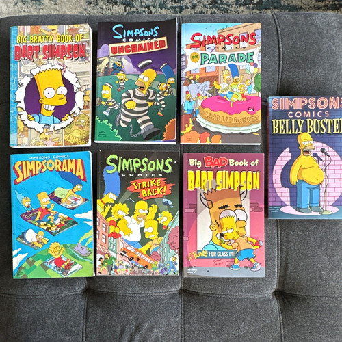Simpsons comics lot bart - simpsons, 7:
