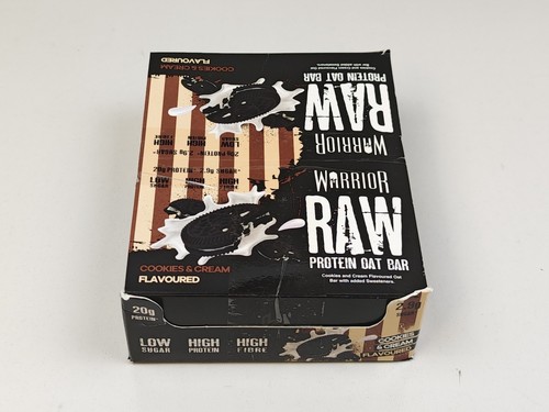 Warrior raw protein bars - protein, x