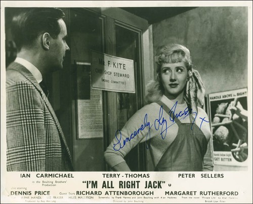 Liz fraser photograph signed - fraser,