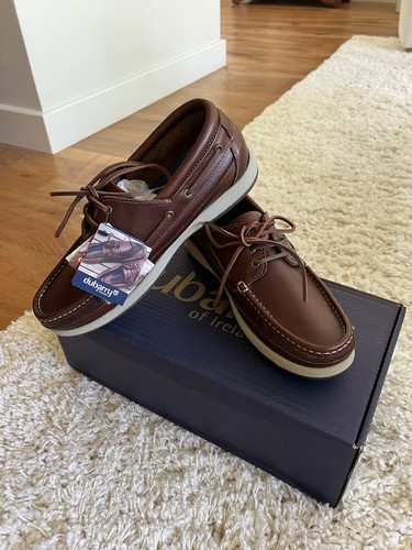 Dubarry men leather deck - dubarry,