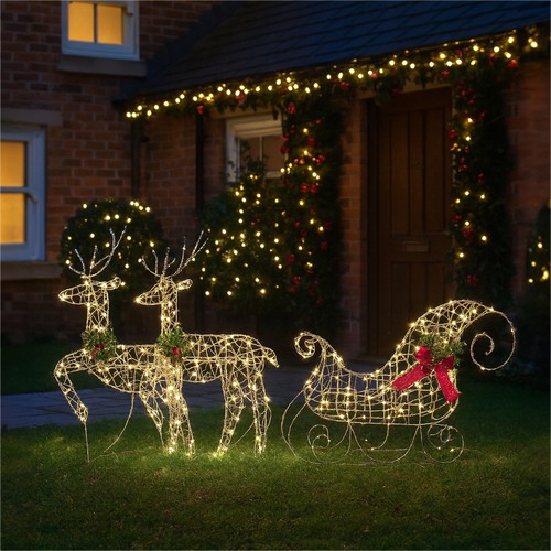 Xmas haus led reindeer - xmas,