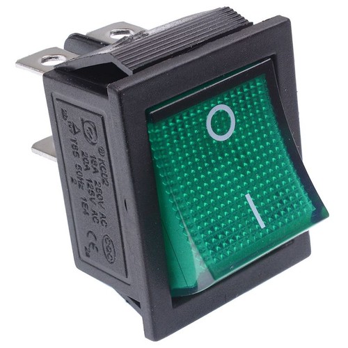Green rocker switch for - green,