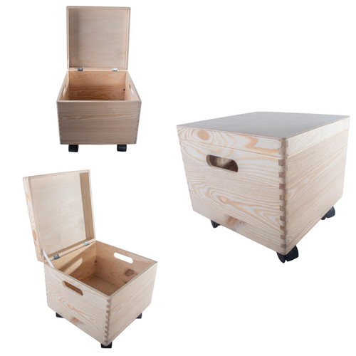 Decorative wooden storage - wooden,