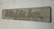 Custom Car Club Hand Painted Distressed Wooden Sign