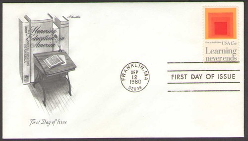 1833 15c education - 15c.,