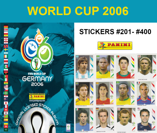 Panini world cup 2006 - world,