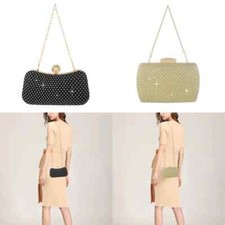 Bridal Clutch Crystal Evening Handbags Pearl Clutch Formal Purse