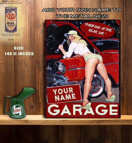 Personalised garage workshop - personalised,