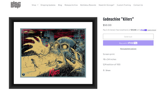 Godmachine killers rare - rare, gid