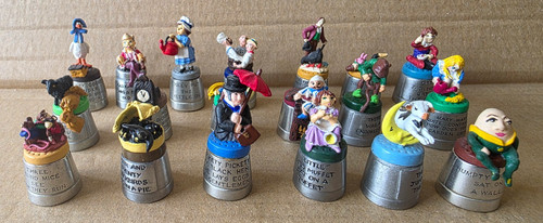 Pewter painted figurine - painted,