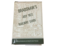 Vintage Railway Train Book Bradshaw's July 1922 Railway Guide