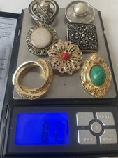 Vintage Scarf Clips Job Lot