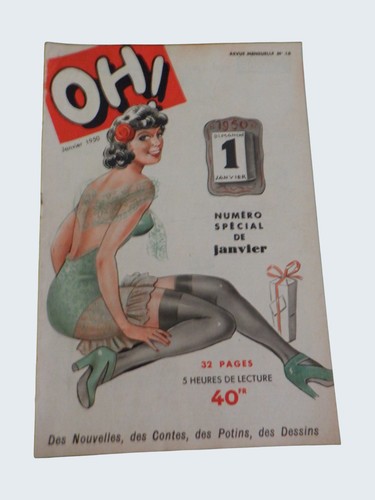 Vintage 1950 french - french, “oh!”