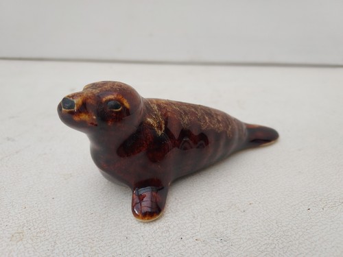 Vintage ceramic seal - ceramic, figurine