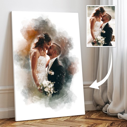 Watercolour portrait from - watercolour,