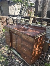 Vintage Wards Brown Kitchen