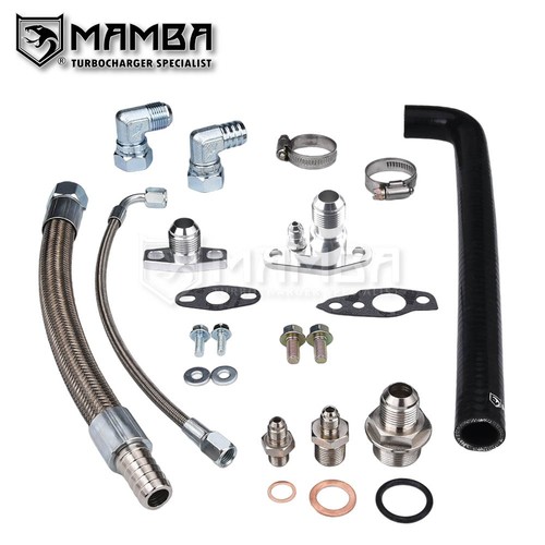 Turbo oil feed return line - turbo,
