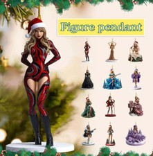 Taylor Swift inspired hanging Christmas Tree Ornament Decoration various designs