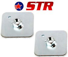 Racing Harness/Seat Belt Mounting Back Plate Backing, Eyelet Plates  (x2 Pieces)
