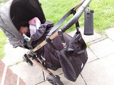 ABC Design Salsa 4 Air Pushchair & Carrycot - Rose Gold suitable from birth