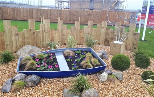 Full size garden boat - boat, planter