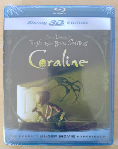 Coraline blu ray - coraline, blu-ray