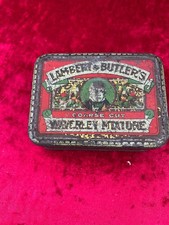 Rare 1910s LAMBERT & BUTLER'S Coarse Cut Waverley  Mixture  Tobacco Tin IC