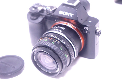 Sony mount adapted 24mm - sony,