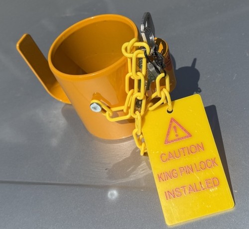 Heavy duty king - lock, rv