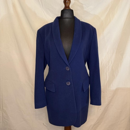Mondi blue wool - cashmere, blend