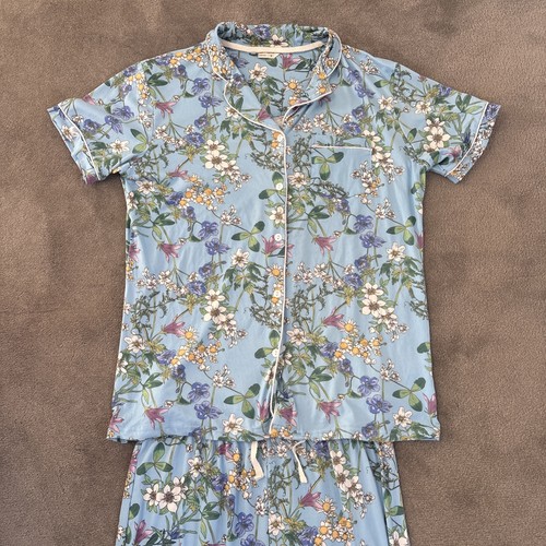 Ladies blue floral print - tu,