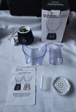 DELUXE ELECTRIC FACIAL SPA PORES STEAM SKIN SAUNA BEAUTY FACE MIST STEAMER,Black