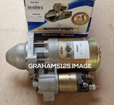 STARTER MOTOR FITS FIAT REGATA 65 Diesel 1.9 TIPO 1.9 TD SOVEREIGN SS163