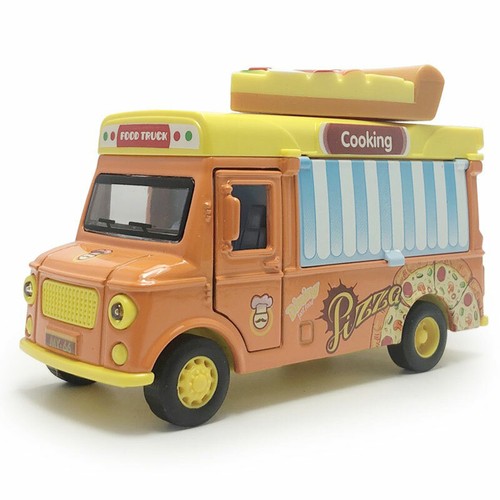 Pizza food truck model - truck,