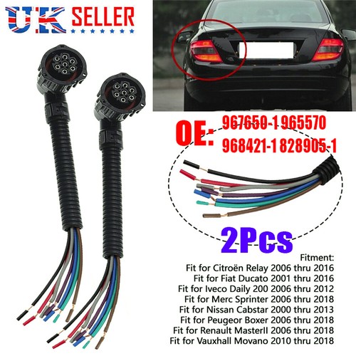 Pin plug connectors for - 6/7,