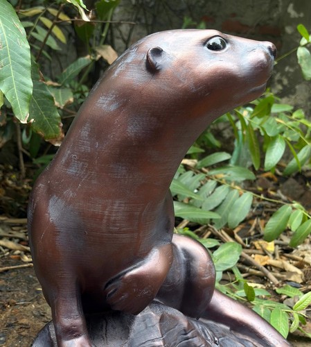 Otter garden ornament - otter,