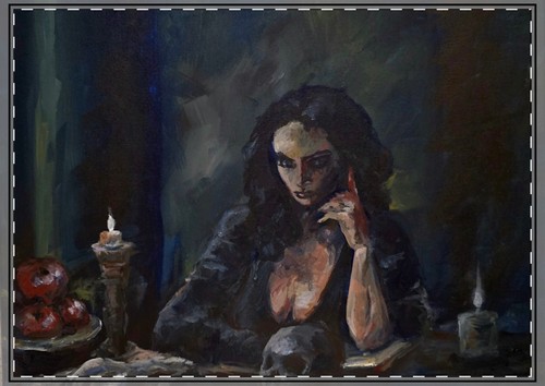 Witchcraft aceo print - aceo, |