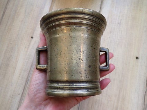 Antique bronze apothecary - antique,
