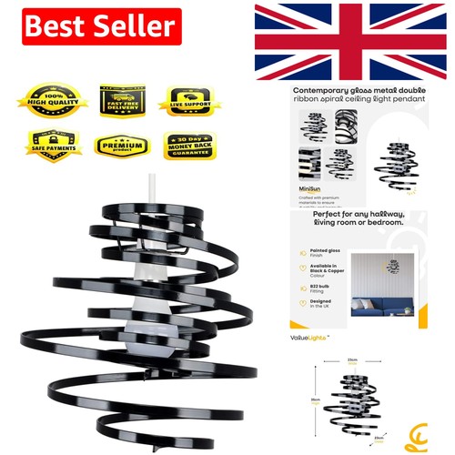 Contemporary gloss black metal - black,