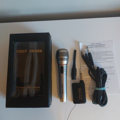 Wireless microphone first - wireless,