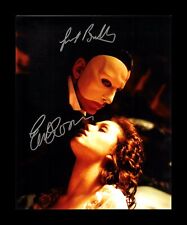 Phantom Of The Opera - Emmy Rossum & Gerard Butler Autograph Signed Framed Photo
