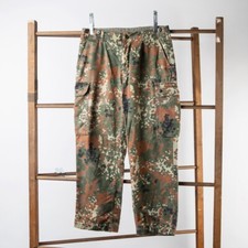 Vintage 00s German Army Flecktarn Camo Cargo Pants - Size 32x27