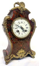 Antique Shaped Boulle Mantel